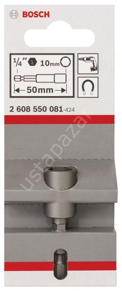 Bosch - Lokma Anahtarı 50*10 mm M6 2608550081