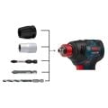 Bosch Professional Gsr 185 + Gdx 180 + Gws 180 2x4Ah Akülü Çantalı vidalama ve taşlaşma seti