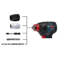 Bosch Professional Gsr 185 + Gdx 180 + Gws 180 2x4Ah Akülü Çantalı vidalama ve taşlaşma seti