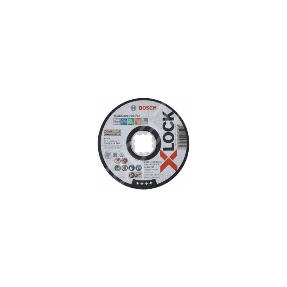 115X1 mm X-Lock Rapido Inox Kesme Taşı