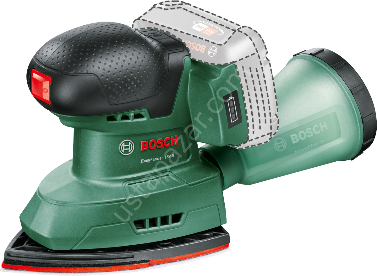 Bosch EasySander 18V-8 (Solo) Akülü Zımpara 06033E3000