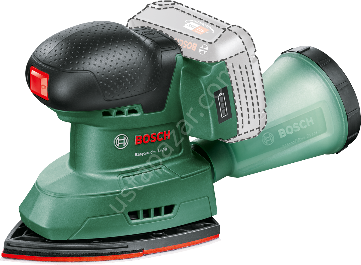 Bosch EasySander 18V-8 (Solo) Akülü Zımpara 06033E3000