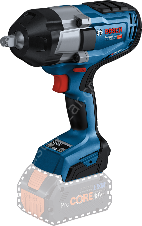 Bosch Professional GDS 18V-1000 (Solo) Akülü Darbeli Somun Sıkma Makinesi 06019J8300