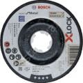 Bosch - X-LOCK - 115*6,0 mm Expert Serisi Bombeli Metal Taşlama Diski (Taş) 2608619258