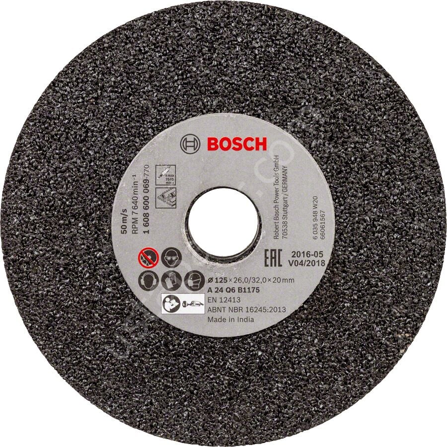 Bosch - GGS6S İçin 125 mm 24 Kum Taşlama Taşı 1608600069