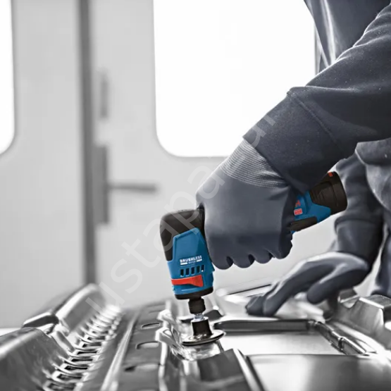 Bosch GWG 12V-50 S Döner Başlıklı Taşlama Makinesi