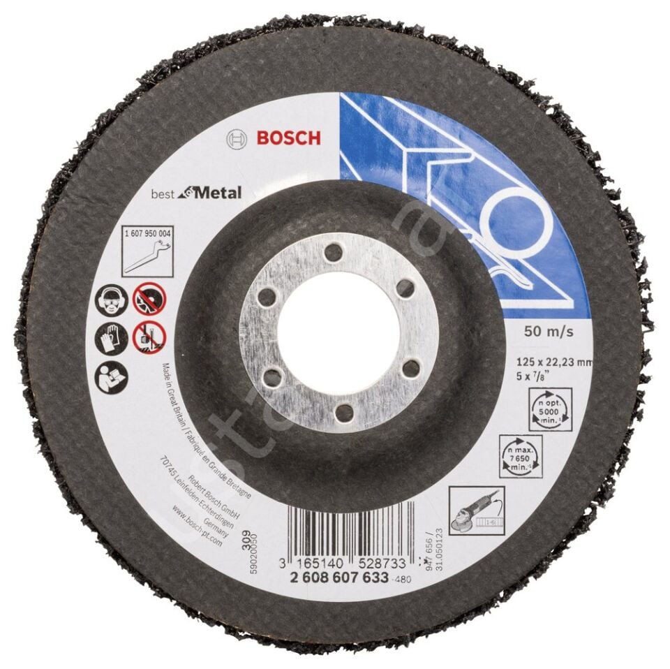 Bosch - 125 mm Best Serisi Metal Keçe 2608607633