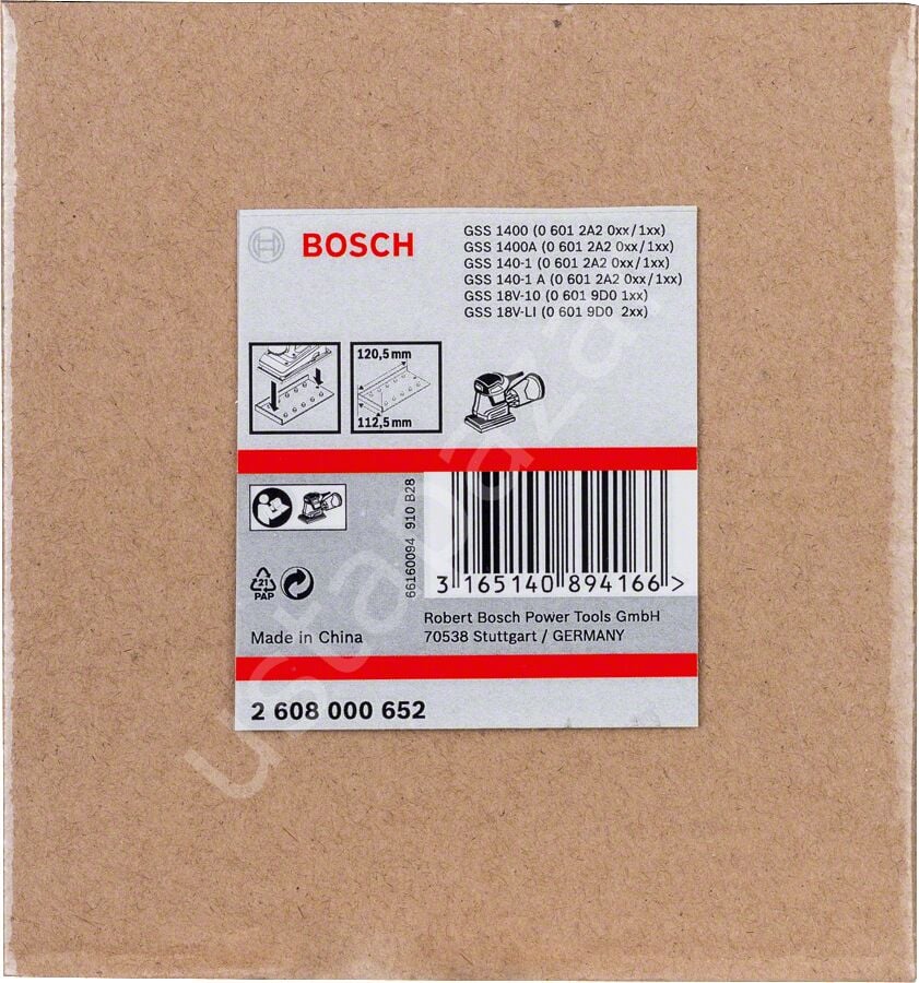 Bosch - Delgeç Taban 2608000652
