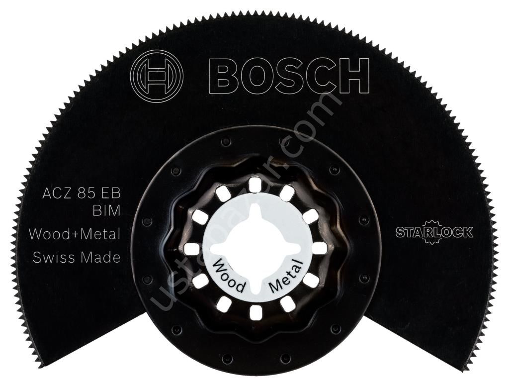 Bosch - Starlock - ACZ 85 EB - BIM Ahşap ve Metal İçin Segman Testere Bıçağı, Bombeli 1'li 2608661636