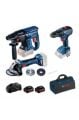 Bosch Professional Gsr 18V-50 + Gbh 180 + Gws 180 2 X Gba 18V 3Lu Set 5.0Ah 18V - 0615990M32