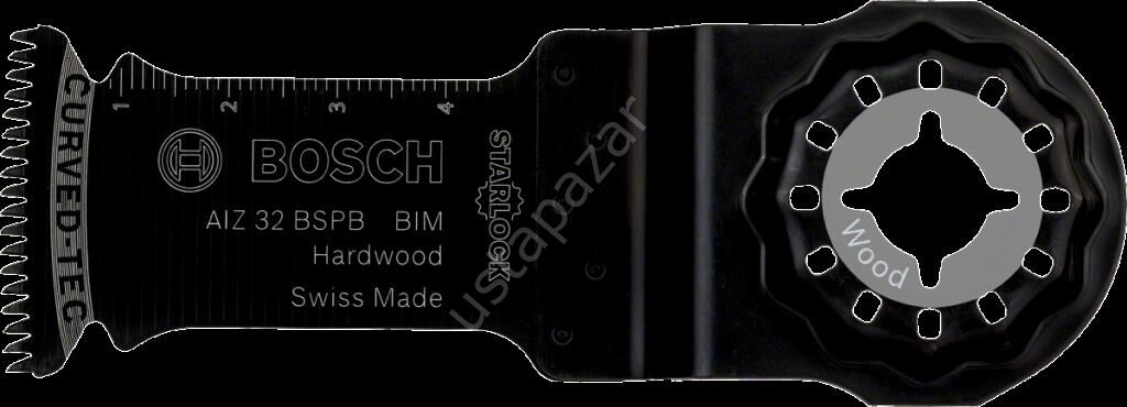 Bosch - Starlock - AIZ 32 BSPB - BIM Sert Ahşap İçin Daldırmalı Testere Bıçağı 1'li 2608661645