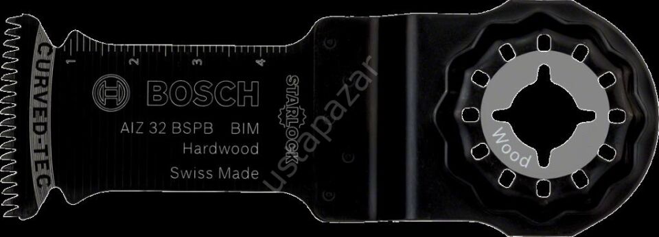 Bosch - Starlock - AIZ 32 BSPB - BIM Sert Ahşap İçin Daldırmalı Testere Bıçağı 1'li 2608661645