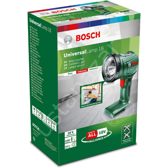 Bosch Universal Lamp 18 Akülü El Feneri Solo 06039A1100