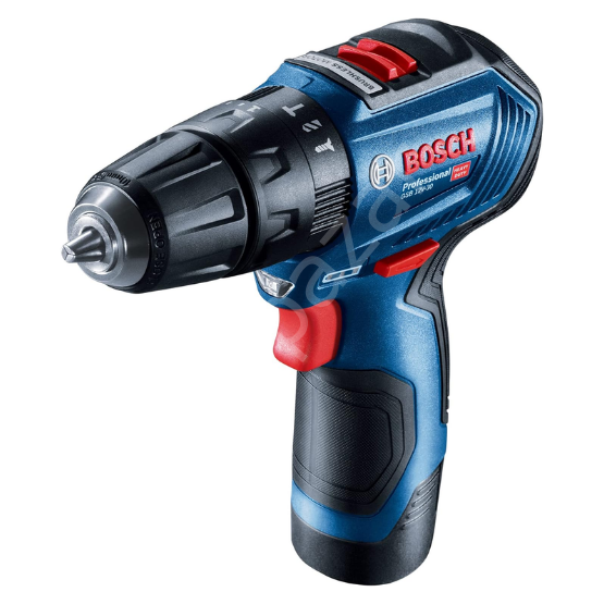 Bosch Professional GSB 12V-30 Çift Akülü 2 Ah Darbeli Vidalama Makinesi 06019G9100