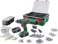 Bosch PSR 1800 LI-2 Akülü Delme-Vidalama Makinesi+ Systembox + 241 Parça Set 06039A310S