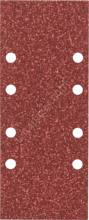 Bosch - Titreşimli Zımpara Kağıdı 10'lu, 93 x 230 mm 40 Kum 8 Delik