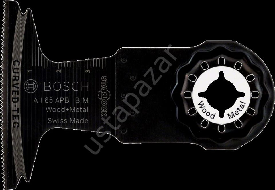 Bosch - Starlock - AII 65 APB - BIM Ahşap ve Metal İçin Daldırmalı Testere Bıçağı 5'li 2608661907