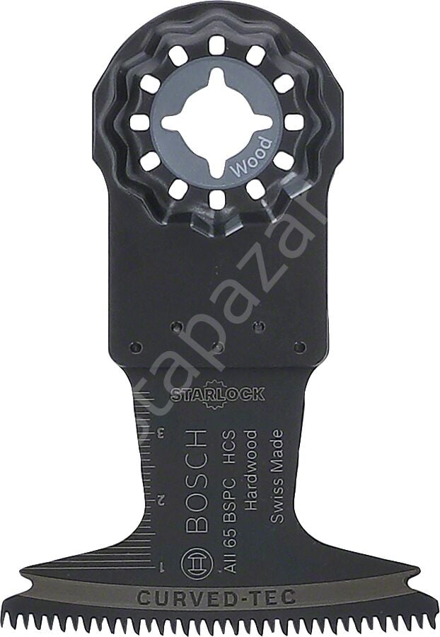 Bosch - Starlock - AII 65 BSPC - HCS Sert Ahşap İçin Daldırmalı Testere Bıçağı 1'li 2608662354