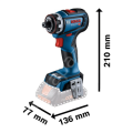 Bosch Professional GSR 18V-90 FC Akülü Delme Vidalama Makinesi 06019K6200