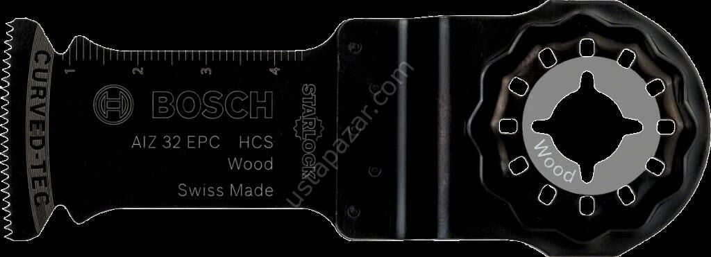 Bosch - Starlock - AIZ 32 EPC - HCS Ahşap İçin Daldırmalı Testere Bıçağı 1'li 2608661637