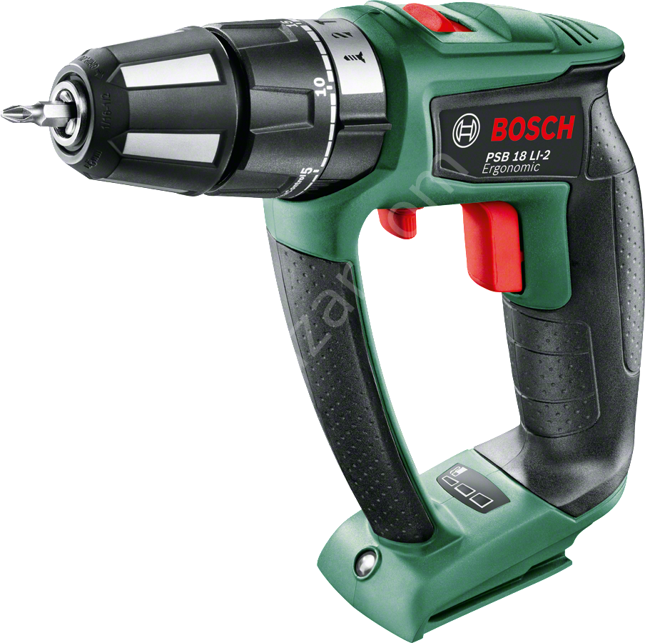 Bosch PSB 18 LI-2 ERGO Akülü Darbeli Delme Vidalama Makinesi (Solo) 06039B0302