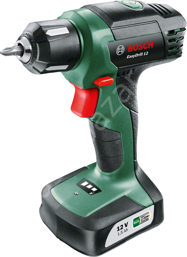 Bosch EasyDrill 12 Akülü Delme Vidalama Makinesi (1,5 Ah Entegre Akü) SoftBag Çanta 06039B3000