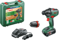 Bosch AdvancedDrill 18 Çift Akülü Delme Vidalama Makinesi 18V (2 x 2,5 Ah) + Şarj Cihazı AL 1830 CV 06039B5005