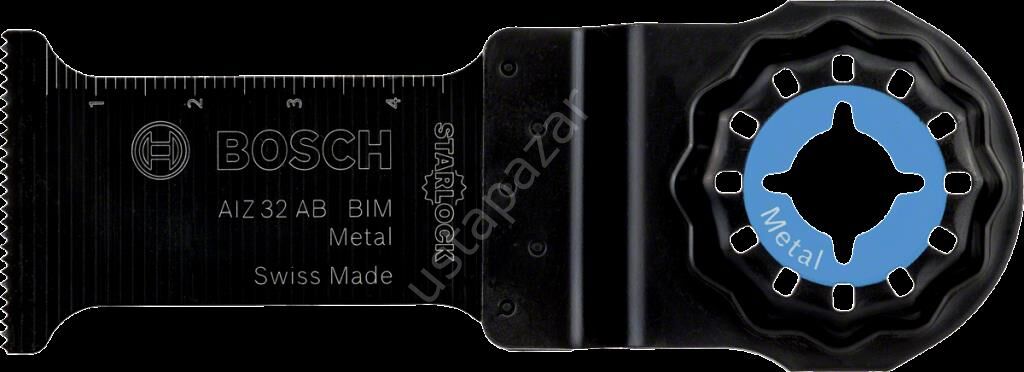 Bosch - Starlock - AIZ 32 AB - BIM Metal İçin Daldırmalı Testere Bıçağı 1'li 2608661688