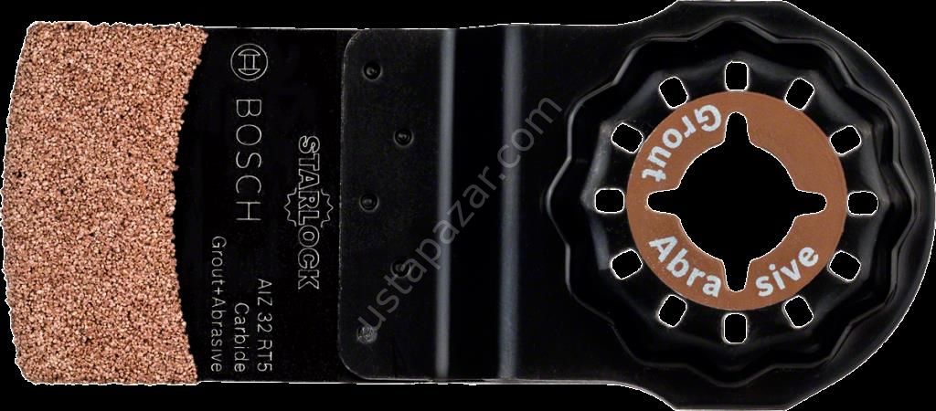 Bosch - Starlock - AIZ 32 RT5 - Carbide RIFF Daldırmalı Testere Bıçağı 50 Kum Kalınlığı 1'li 2608661868