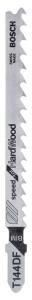 Bosch - Hızlı Kesim Serisi Sert Ahşap İçin T 144 DF Dekupaj Testeresi Bıçağı - 5'Li Paket 2608634567