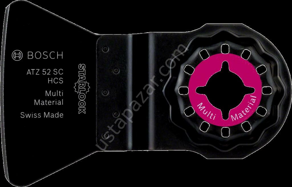 Bosch - Starlock - ATZ 52 SC - HCS Harç ve Beton Artıkları İçin Sert Raspa Bıçağı 1'li 2608661646