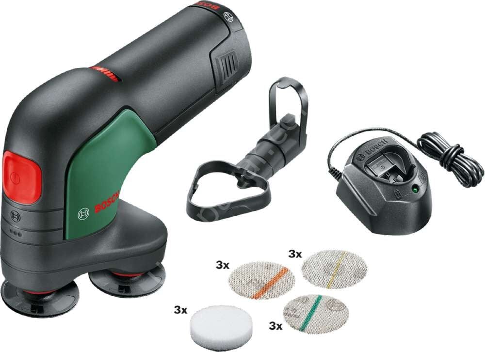 Bosch EasyCurvSander 12 Akülü Diskli Zımpara ve Polisaj Makinesi 06039C9002