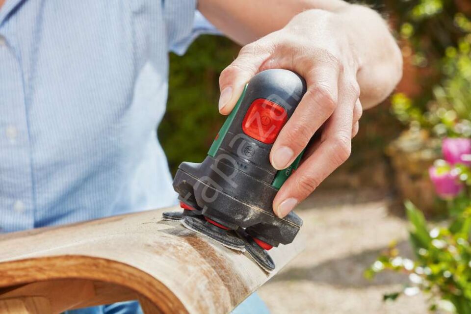 Bosch EasyCurvSander 12 Akülü Diskli Zımpara ve Polisaj Makinesi Solo 06039C9003