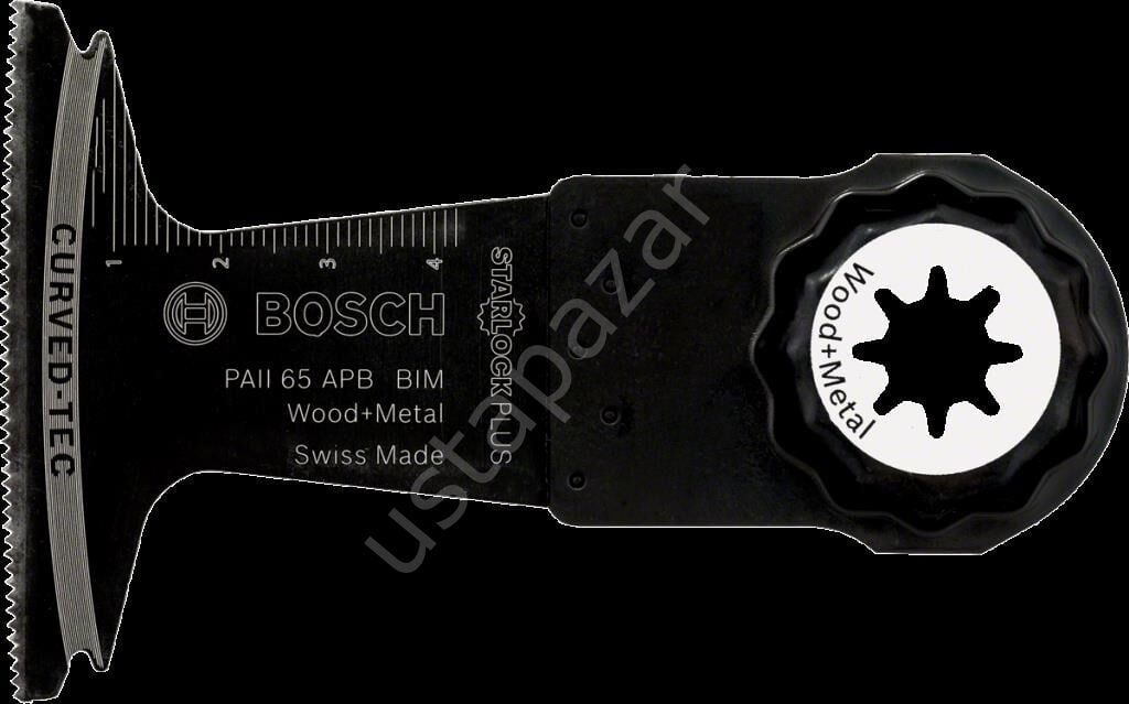 Bosch - Starlock Plus - PAII 65 APB - BIM Ahşap ve Metal İçin Daldırmalı Testere Bıçağı 1'li 2608662564