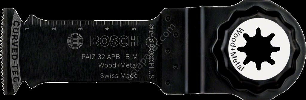 Bosch - Starlock Plus - PAIZ 32 APB - BIM Ahşap ve Metal İçin Daldırmalı Testere Bıçağı 1'li 2608662558