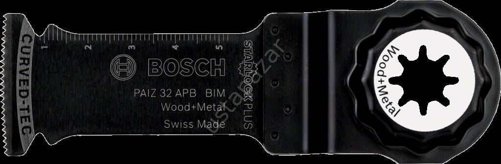 Bosch - Starlock Plus - PAIZ 32 APB - BIM Ahşap ve Metal İçin Daldırmalı Testere Bıçağı 1'li 2608662558