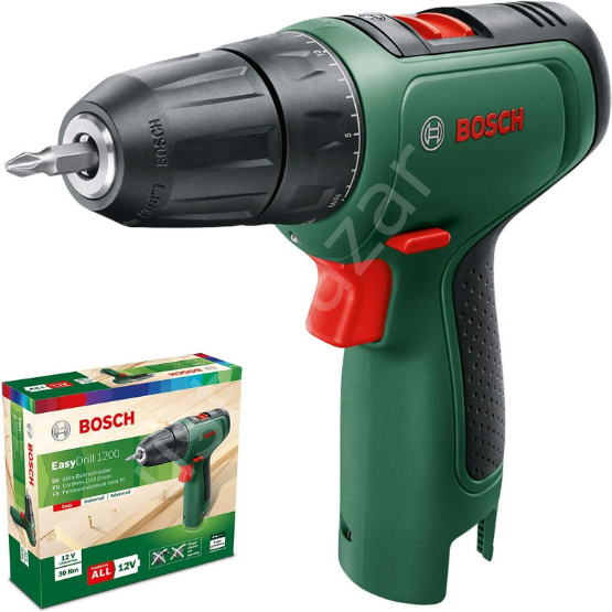 Bosch EasyDrill 1200 Akülü Delme Vidalama Makinesi Solo 06039D3005
