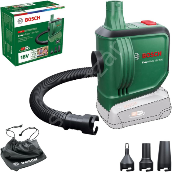Bosch EasyInflate 18V-500 (Solo) Akülü Hava Pompası (Akü ve Şarj Dahil Değil) - 0603947200