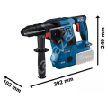 Bosch Gbh 18V-28 Cf 2x8.0 Ah Akülü Kırıcı Delici - 0611921002