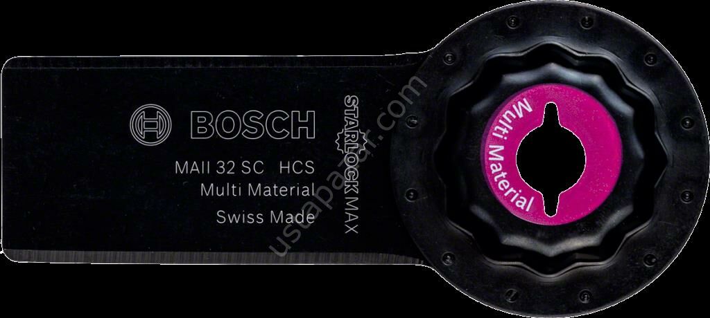 Bosch - Starlock Max - MAII 32 SC - HCS Üniversal Derz ve Macun Kesici Testere Bıçağı (Japon Bıcagı) 1'li 2608662583
