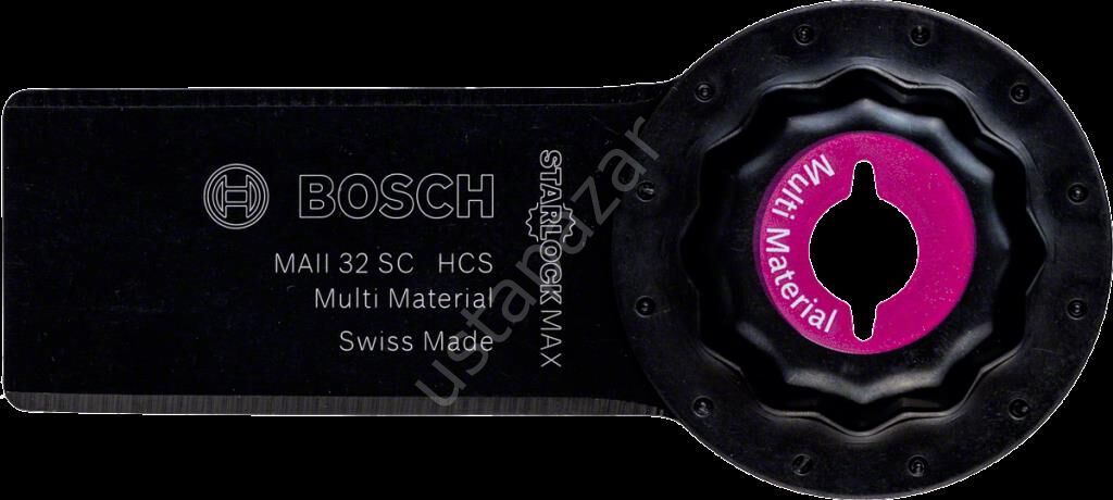 Bosch - Starlock Max - MAII 32 SC - HCS Üniversal Derz ve Macun Kesici Testere Bıçağı (Japon Bıcagı) 1'li 2608662583