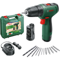 Bosch EasyDrill 1200 Akülü Delme Vidalama Makinesi + GAL 1210 CV + Aksesuar Seti (Çift Akülü) 06039D3007