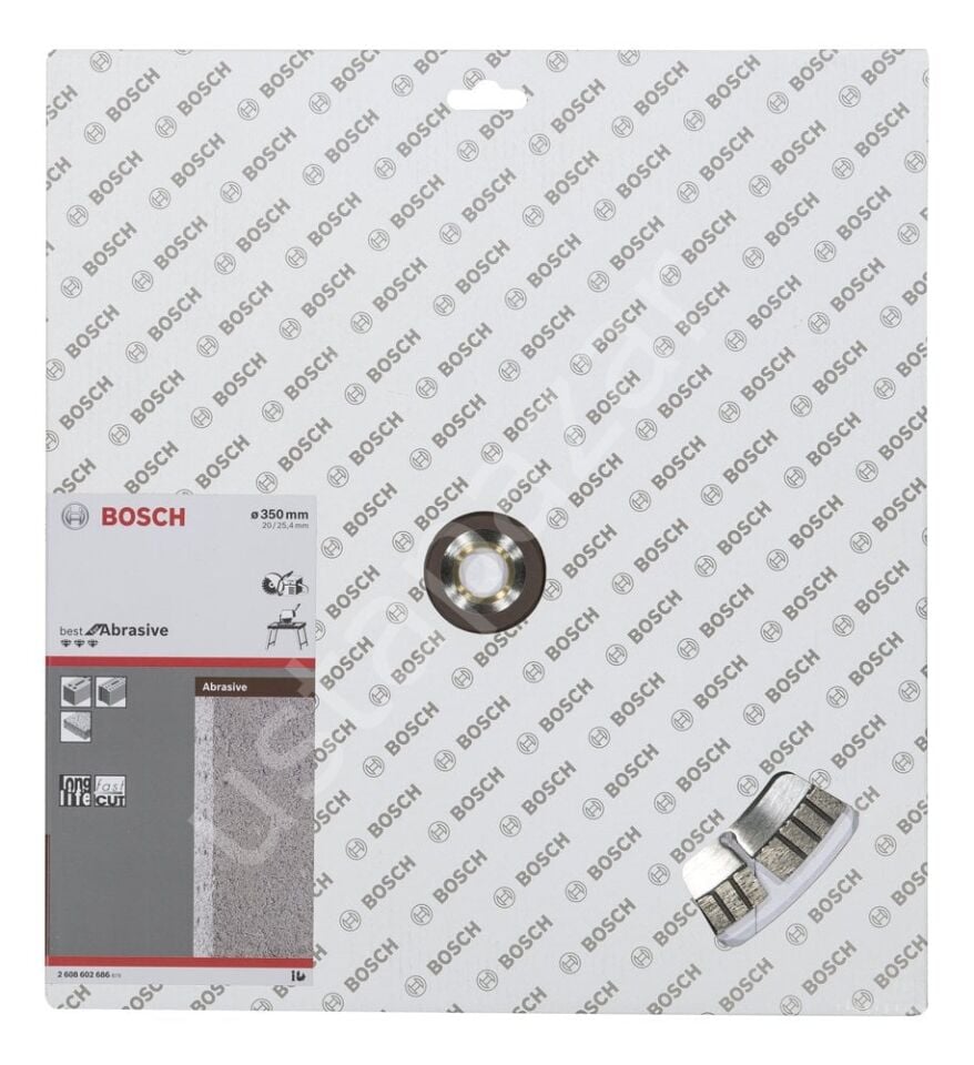 Bosch - Best Serisi Aşındırıcı Malzemeler İçin Elmas Kesme Diski 350 mm 2608602686