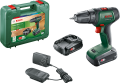 Bosch UniversalDrill 18 Çift Akülü Delme Vidalama Makinesi (2 x 1,5Ah) 06039D4002