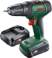 Bosch UniversalDrill 18 Çift Akülü Delme Vidalama Makinesi (2 x 1,5Ah) 06039D4002