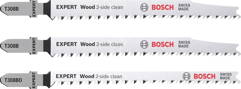 EXPERT Dekupaj Bıçağı ExCleanfWood Set 3'lü (2xT308B, 1xT308BO)