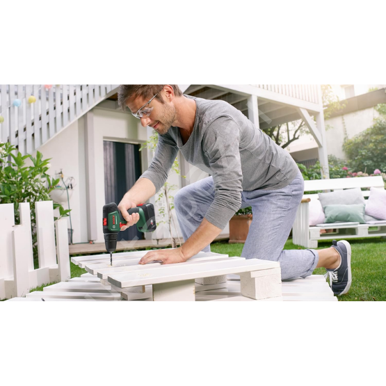 Bosch UniversalDrill 18V (2x1,5 Ah) Akülü Delme Vidalama Makinesi+ 241 parça set + Systembox S 06039D4003