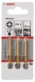 Bosch - Max Grip Serisi Vidalama Ucu PH1*49 mm 3'lü 2607001551