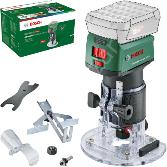 Bosch AdvancedTrimRouter 18V-8 Akülü Freze Makinesi 06039D5000