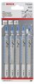 Bosch - Ekonomik Seri Metal İçin T 318 A Dekupaj Testeresi Bıçağı - 5'Li Paket 2608631319